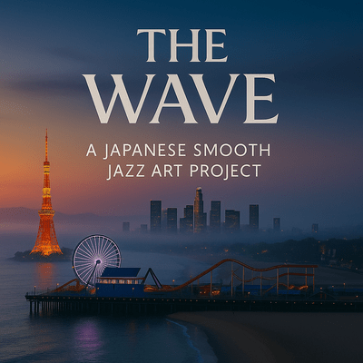 THE WAVE: A Japanese Smooth Jazz Art Project – from Los Angeles via Tokyo Towerのジャケット写真
