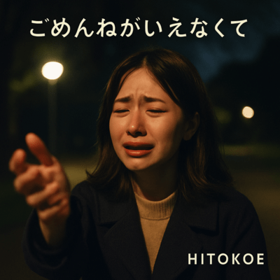 ごめんねがいえなくてのジャケット写真