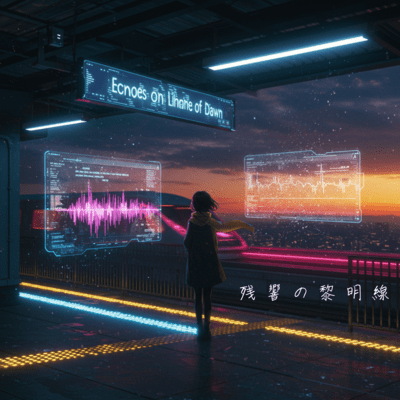 Echoes on the Line of Dawn Front Cover