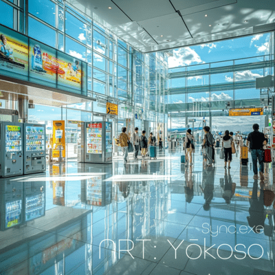 NRT: Yōkoso Front Cover