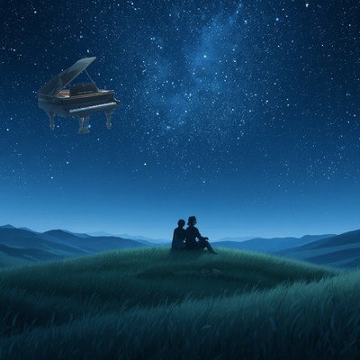 星降る下で (Piano solo + Song)のジャケット写真