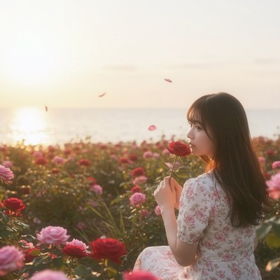 バラ園のジャケット写真