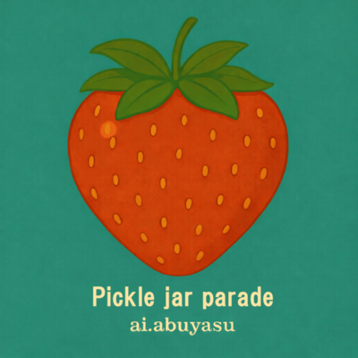 Pickle jar parade Front Cover