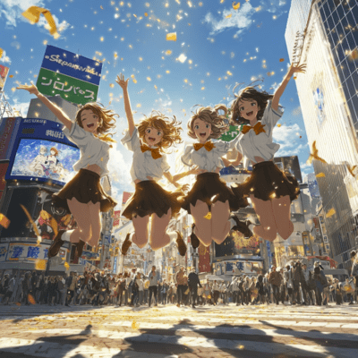 Tokyo Colorful Wave! (feat. Astronaut Lily) Front Cover