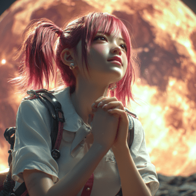 ツクヨミノユメ (feat. Astronaut Lily)のジャケット写真