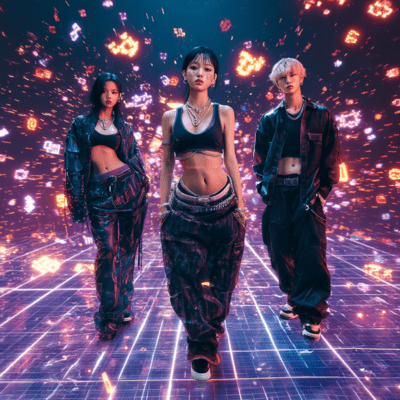 Neon Invader (feat. Triad) Front Cover