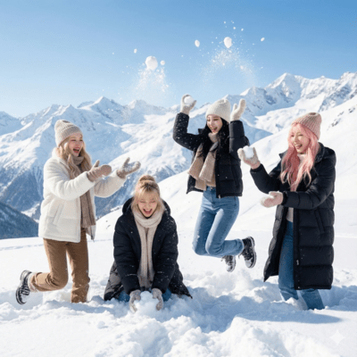 White Frozen Front Cover