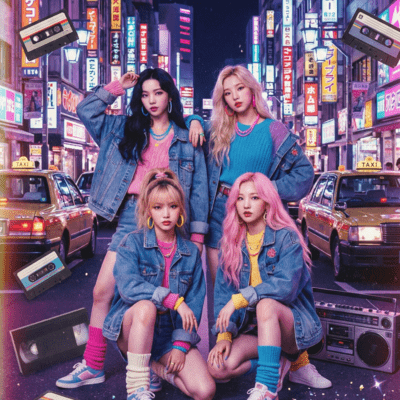 Retro ROMANCE (feat. LUMINΛ) Front Cover