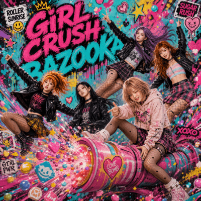 GIRL CRUSH BAZOOKA Front Cover