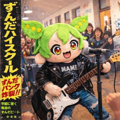 ずんだハイスクールのジャケット写真
