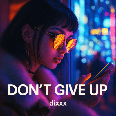 DON'T GIVE UPのジャケット写真