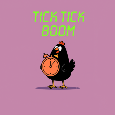 Tick Tick Boom Front Cover