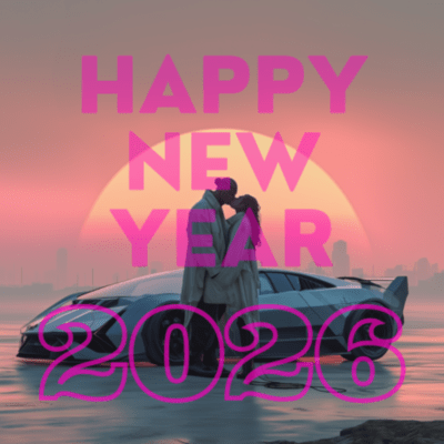 Happy New Year 2026 Front Cover