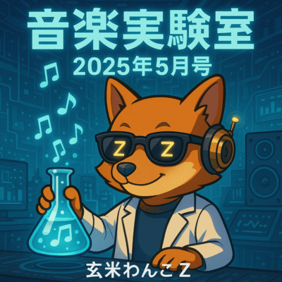 音楽実験室2025年5月号のジャケット写真