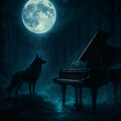 『ピアノ協奏曲「狼たちの伝説」』のジャケット写真