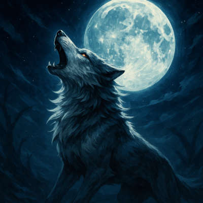 "Kisarazu, the Wolf Between Shadow and Light" Front Cover