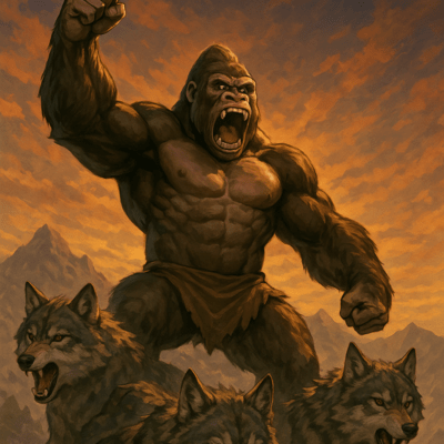 Gorimacho Legend - Wolf King Infinity Front Cover