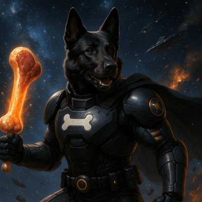 宇宙警察犬クロいわんこのジャケット写真