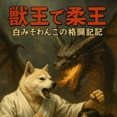 獣王で柔王 白みそわんこの格闘日記のジャケット写真