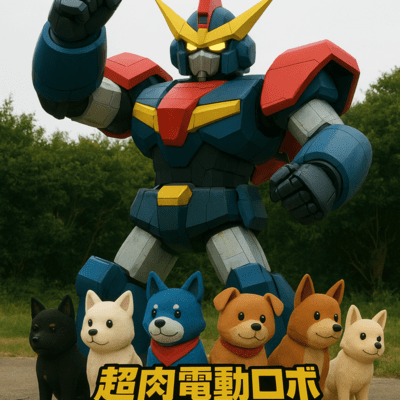 超肉電動ロボ わんころーのジャケット写真