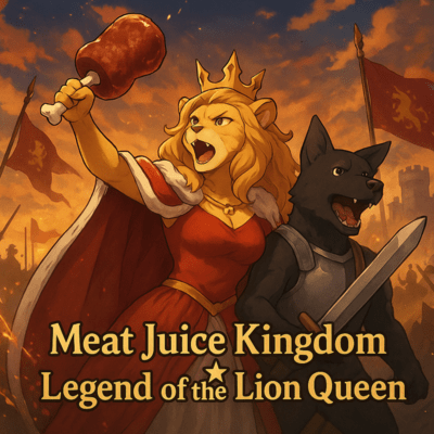 Meat Juice Kingdom Legend of the Lion Queen Front Cover