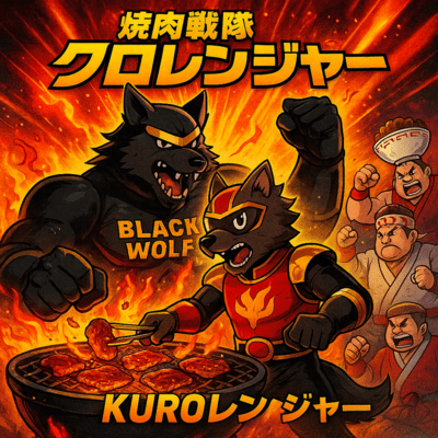 焼肉戦隊クロレンジャーのジャケット写真