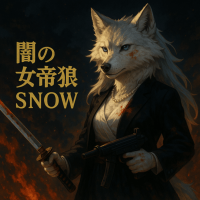 The Dark Empress Wolf, SNOW Front Cover