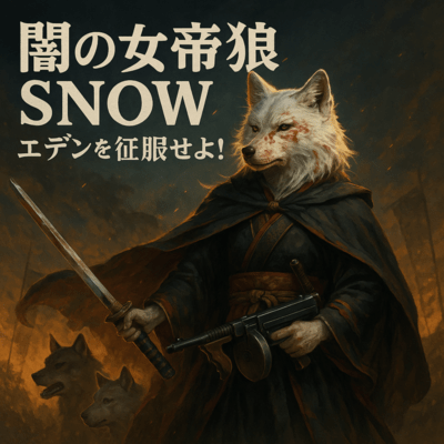 The Dark Empress Wolf SNOW Conquer Eden Front Cover
