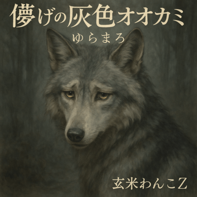 儚げの灰色オオカミ ゆらまろのジャケット写真