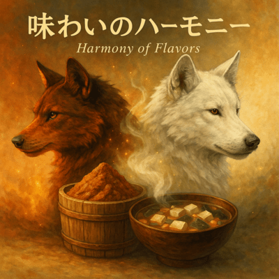 Harmony of Flavors Legend of the White and Red Wanko Front Cover