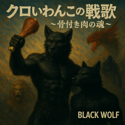 クロいわんこの戦歌 ~骨付き肉の魂~のジャケット写真