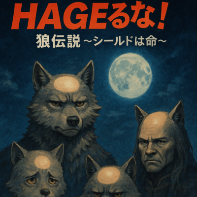 Don't Go Bald! Legend of the Wolves - The Shield Is Life Front Cover
