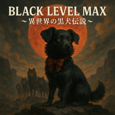 BLACK LEVEL MAX - Legend of the Black Dog Front Cover