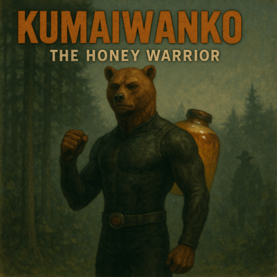 KUMAIWANKO - The Honey Warrior Front Cover