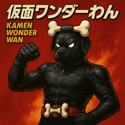 仮面ワンダーわんのジャケット写真