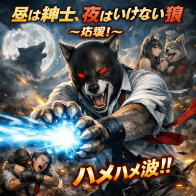 A Gentleman by Day, a Wild Wolf by Night - Ultimate Paw Ki - Front Cover