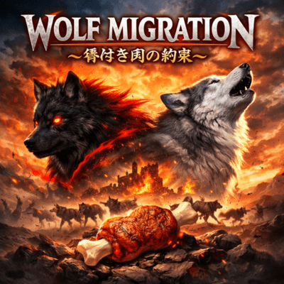 WOLF MIGRATION ~The Promise of the Bone-In Meat~ Front Cover