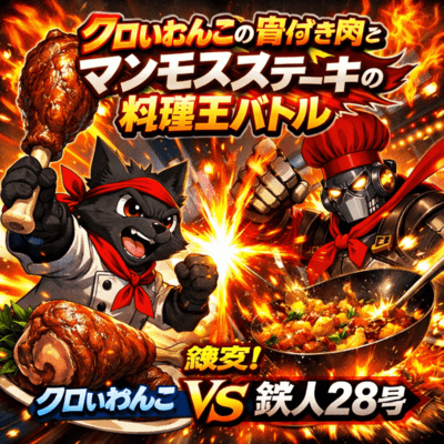 Kuroiwanko's Bone-In Meat War: The Supreme Mammoth Steak Showdown Front Cover