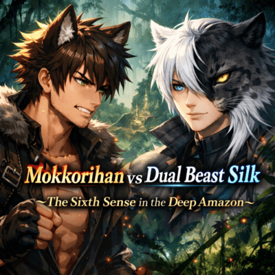 Mokkorihan vs. Dual Beast Silk Front Cover