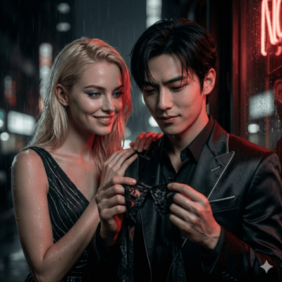 Dual Beast Silk ~Forbidden Stockings Front Cover