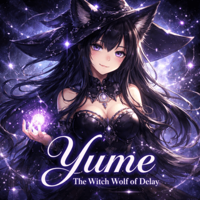 Yume, the Witch Wolf of Delay Front Cover