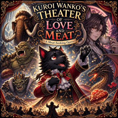 "Kuroiwanko's Theater of Love and Meat" Front Cover