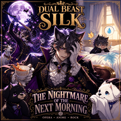 "Dual Beast Silk: The Nightmare of the Next Morning" Front Cover