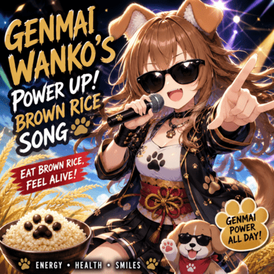 Genmai Wanko's Energizing Brown Rice Song Front Cover