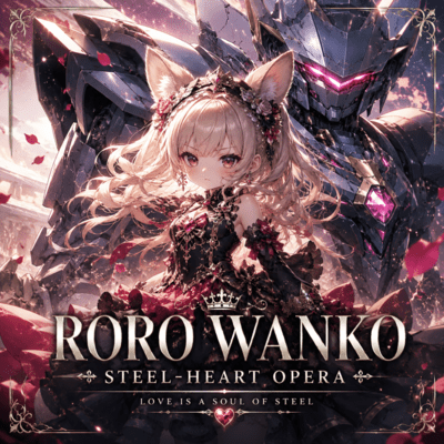 "Roro Wanko's Steel Opera ~Love Is a Soul of Steel~ " Front Cover