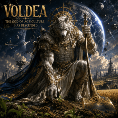 "Voldea ~The God of Agriculture Descends~ " Front Cover