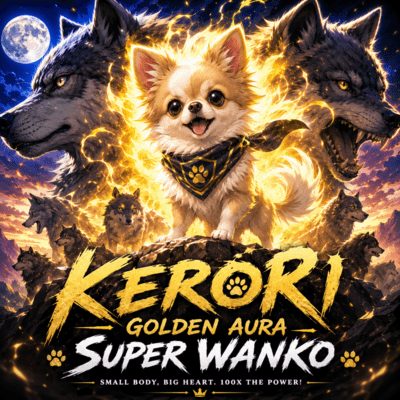 "Kerori ~Golden Aura SUPER Wanko~ " Front Cover