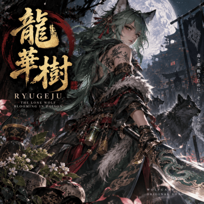 Ryugeju - The Lone Wolf Blooming in Poison Front Cover