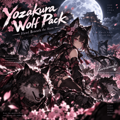 Yozakura Wolf Pack - Howl Beneath the Moon Front Cover
