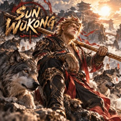 『斉天大聖 SUN WUKONG』のジャケット写真